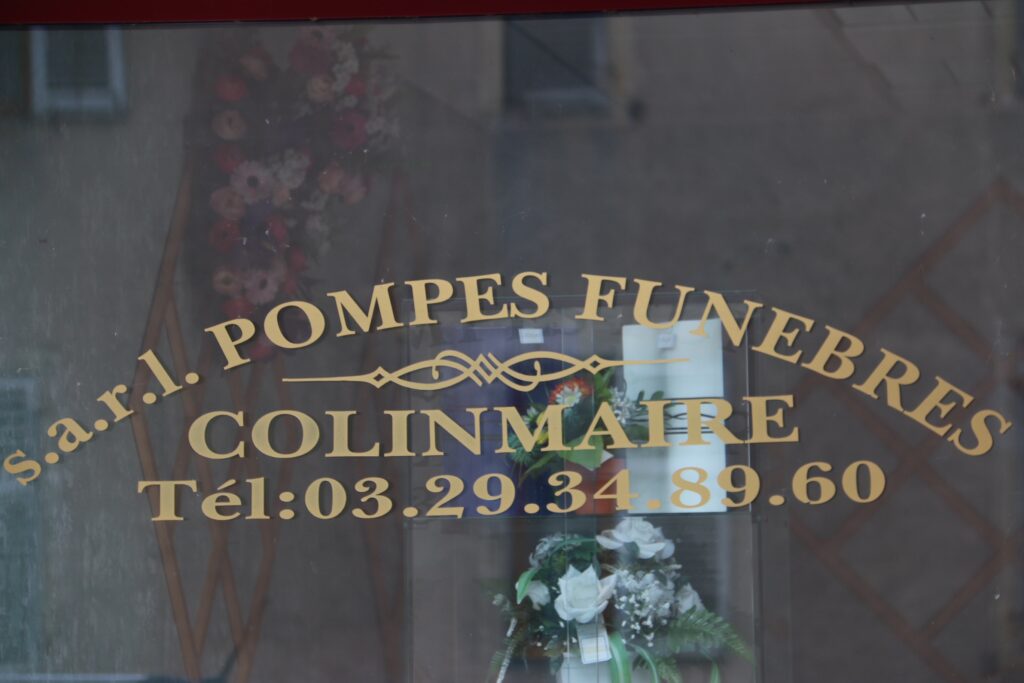 facade de pompes funebres colinmaire